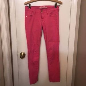 Pink jeans